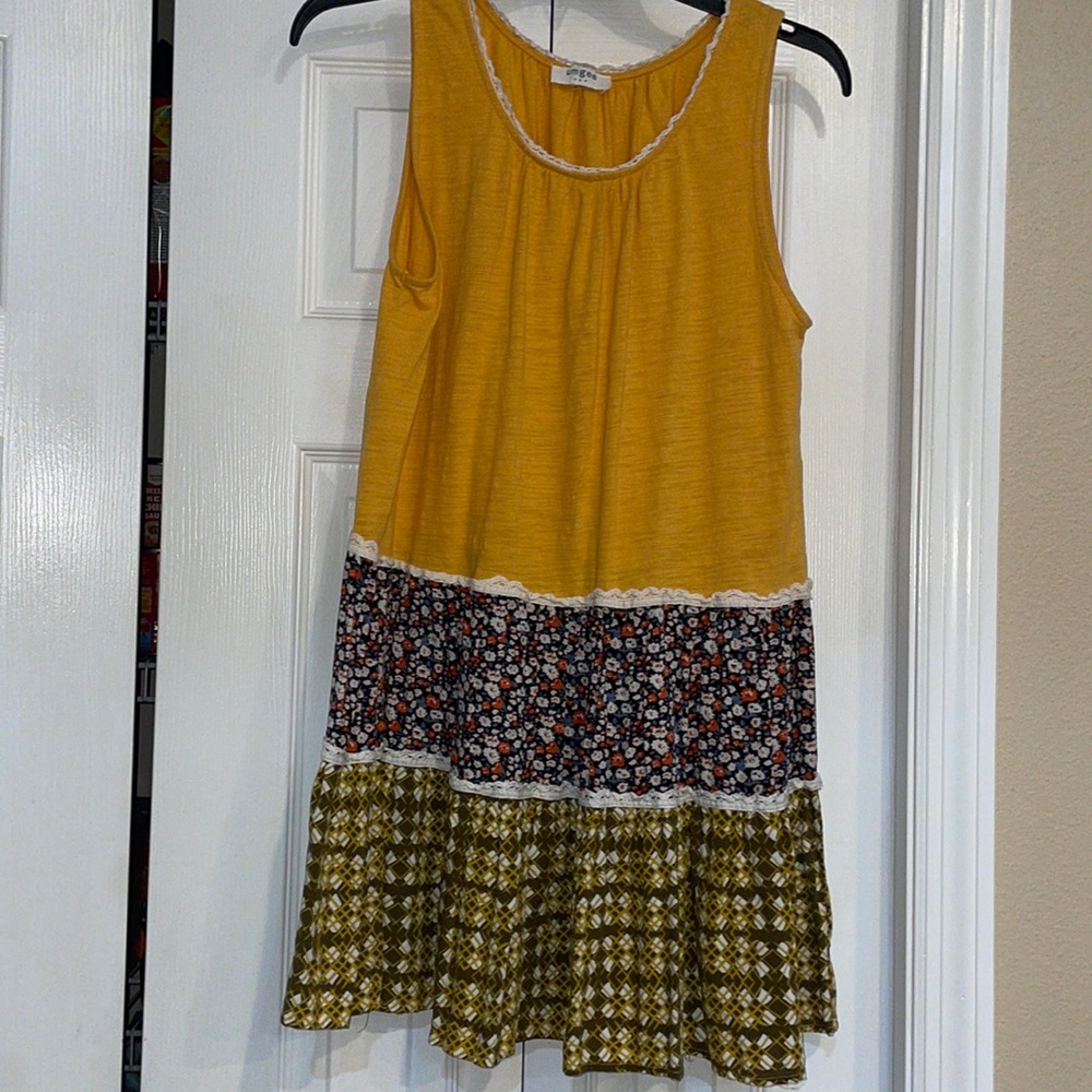 Hobo dress patchwork umgee boutique